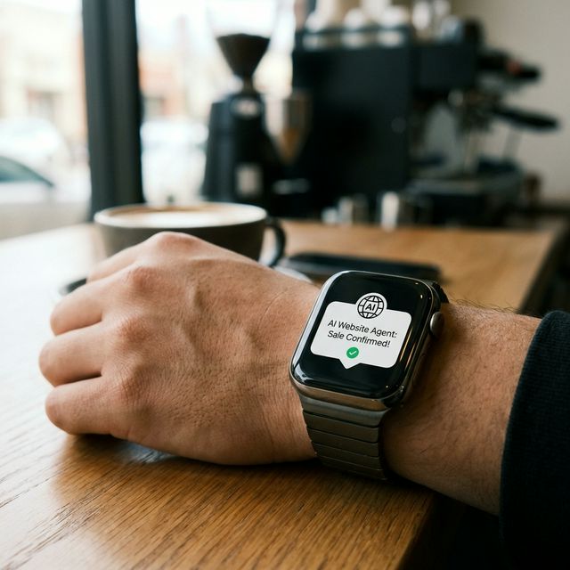 Smartwatch notification confirmation