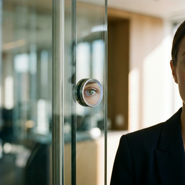 Biometric Iris Scanner Detail